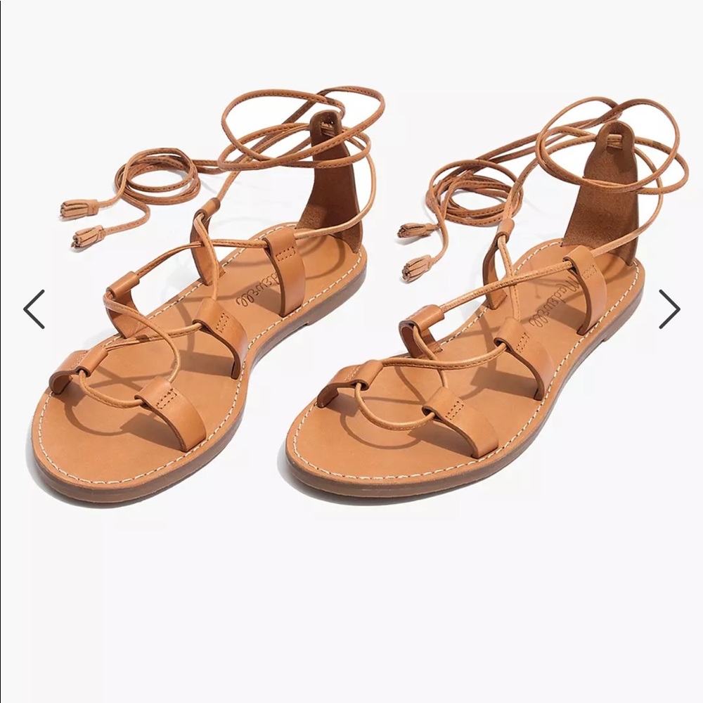 Madewell The Boardwalk Lace-Up Sandal